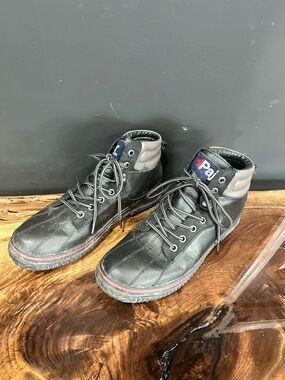 Pajar Black High-Top Men's Casual Boots